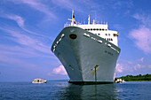 Cruise Ship, Port Vila, Harbour Vanuatu, South Pacific
