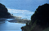 Pass, Sand bank, Tikopia, Temotu Province Solomon Islands, South Pacific