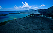 Tarvuvur, Volcano-Aerial, Rabaul, East New Britain Papua New Guinea, Melanesia