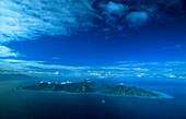 Bora Bora, Aerial, Bora Bora, Windward Islands French Polynesia, South Pacific