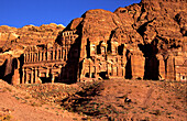 Historic ancient city, Nabataeans, Cultural heritage, Donkey, Petra, Jordan, Middle East