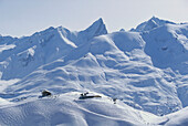 Bergstation Seekopf, Skigebiet Hexenboden Arlberg, Österreich