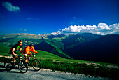 Mountainbiker, Marken, Italien