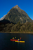 Seakajaking, Milford Sound, Milford Sound and Mitre Peak Southern Island, New Zealand
