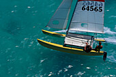 Sailing Hobie Cat, Hawaii