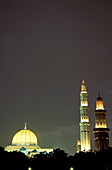 Grand Mosque, night, Muscat, Oman