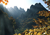 Soraksan Mountains in autumn, Soraksan, South Korea Asia