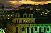 Cuenca after sunset, Cuenca, Ecuador South America