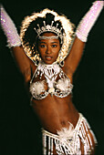 Samba dancer, Rio de Janeiro, Brazil South America