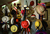 Hat shop, Quito, Ecuador South America
