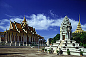Royal Palace compound, Phnom Penh, Cambodia Indochina, Asia