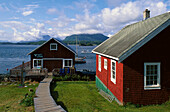Farmhouses at Tofino, Vancouver Island, British Columbia, Canada, North America, America