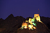Fort in Mutrah, near Muscat, Mutrah, Oman Middle East