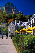 Basse-Ville, Chateau Frontenac, Quebec City Canada