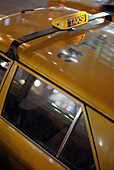 Yellow cab, Istanbul, Turkey