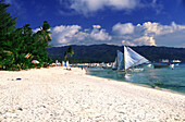 Boracay beach, Boracay Island, Philippines