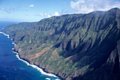 Aerial Photo of Na Pali Coast, Kauai, Hawaii, USA
