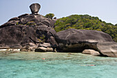 Ko Similan Granite Rocks, Ko Similan Island, Similan Marine National Park, Thailand