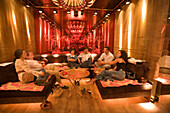People, Lounge, Nomads, Restaurant and Club, People relaxing on lounge at Nomads arabic style restaurant and club, , Amsterdam, Holland, Netherlands