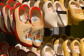 Clogs, Dutch Souvenir Shop, Damrak, Dutch clogs of a souvenir shop, Damrak, Amsterdam, Holland, Netherlands