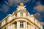 Hotel Atlantic Kempinski Hamburg, Part of the hotel Atlantic, called the white castel at Alster, Hamburg, Germany