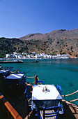 Restaurant, Loutro, Kreta, Griechenland