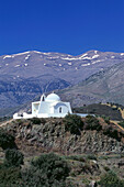 Church, Ida Mountains near Agios georgios, Crete, Greece