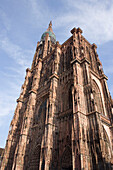 Our Lady's Cathedral Cathedrale Notre-Dame, , Westfront of the Our Lady's Cathedral Cathedrale Notre-Dame, , Strasbourg, Alsace, France