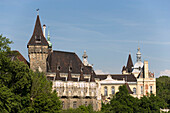 Vajdahunyad Castle at City Park, Vajdahunyad Castle at City Park, Pest, Budapest, Hungary