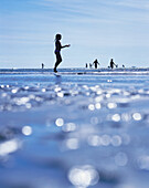 Menschen am Strand