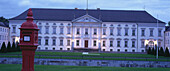 Schloss Bellevue, Sitz des Bundespräsidenten, Berlin, Deutschland