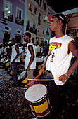 Bloco Afro, Largo do Pelourinho, Salvador de Bahia, Brazil