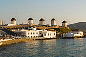 Windmühlen, Mykonos-Stadt, Mykonos, Griechenland
