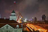 View from Pujiang Hotel, Russian Consulate, Shanghai