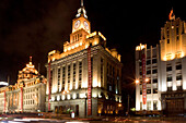 Customs House with clock tower, the Bund Shanghai