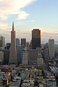 View Over San Francisco, California, USA