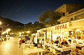 Costa Brava,Promenade, Tamariu, Costa Brava, Catalonia Spain