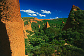 Las Medulas,Reste römischer Goldminen,Montes Aquilianos,Provinz Leon,Castilla-Leon,Spanien