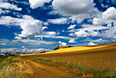 Church, Iglesia Santiago (16th century), Ledigos, Camino de Santiago, Province Palencia, Castilla-Leon, Spain