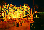 Jahrmarkt,Feria del Caballo,Jerez de la Frontera,Provinz Cadiz,Andalusien,Spanien