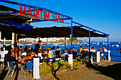 Beach bar Maritim,Cadaques,Costa Brava,Province Girona,Catalonia,Spain