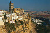 Arcos de le Frontera,San Pedro,Weißes Dorf,Provinz Cadiz,Andalusien,Spanien