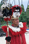 Wedding Celebrant at Tahitian Wedding,Tiki Theatre Village, Moorea, French Polynesia