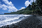 Aakapa Strand,Nuku Hiva, Marquesas, Französisch Polynesien