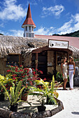 Geschäft,Bora Bora Pearl Shop,Bora Bora, Französisch Polynesien