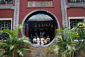 View into A-Ma Temple, Macau