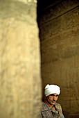 Tempelwächter, Karnak Tempel, Luxor, Ägypten