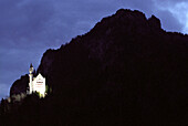 Schloss Neuschwanstein, Allgäu, Bayern, Deutschland