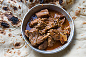 Delicious Yemenite Lamb Curry, Shibam, Yemen