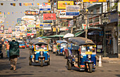 Tuk Tuk at Th Khao San Road, Banglamphu, Bangkok, Thailand